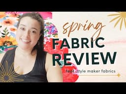 Spring Sewing: Fabrics, Trends & Outfit Ideas!