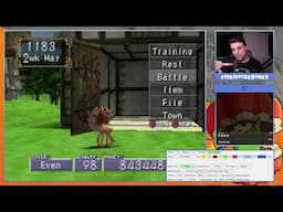 Raising my boy for combo breaker! (Monster Rancher 2)