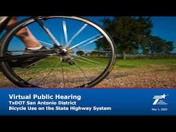 TxDOT San Antonio Public Hearing Presentation
