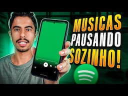 SPOTIFY PAUSANDO MUSICAS SOZINHO no CELULAR? APRENDA RESOLVER em 2025!