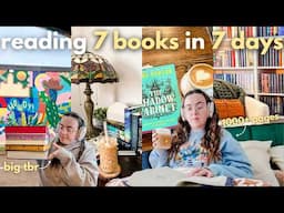 how much do I realistically read in a week? 🍵📖 READING VLOG