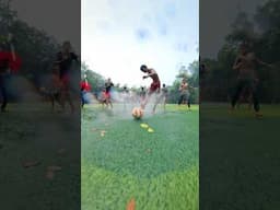 That was liquid football 🌧️⚽️