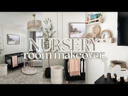 *SPECIAL* NURSERY ROOM MAKEOVER 2025 | WE’RE FOSTER PARENTS! 🥹 Neutral nursery decor inspo