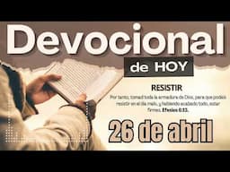 Devocional de Hoy | 26 de abril del 2025 | Adan Vicente