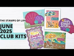 The Stamps of Life June 2025 Club Kits | Beach Time