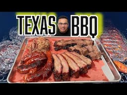 I Cook TEXAS BBQ At Home In Canada - Juicy Smoke Brisket, Homemade Sausages, Pulled Pork, Spare Ribs