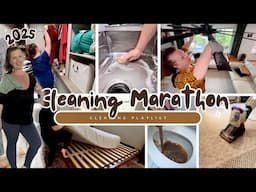 New 2025 Mega Spring Cleaning Marathon! Deep Clean Declutter Organize Music Playlist