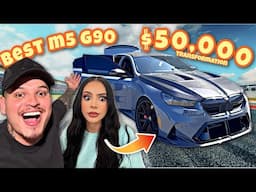 I PUT $50,000 INTO OUR FAMILY CAR! *She was NOT happy* BEST M5 G90 OUT!