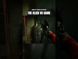 ALIEN: Rogue Incursion feels like actually living through an Alien movie #alien #virtualreality #vr