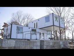 3 Bedroom Shipping Container Home with Waterfront Views