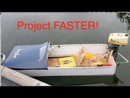 Going faster in my Coro box boat