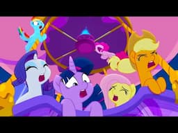 Hang On Everypony! 🌈 MLP Rainbow Roadtrip CLIP 🎞️ My Little Pony Official Channel