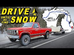Will an Old TURBO 7.3 F250 Drive 1800 MILES in Snow and Ice!?