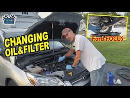How To Change Oil & Filter - Ford Focus (Andy’s Garage: Episode - 542)