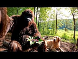Bigfoot Met With ZACK The Golden Retriever - Vlog 4