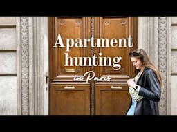 COME APARTMENT HUNTING WITH ME IN PARIS (including prices)