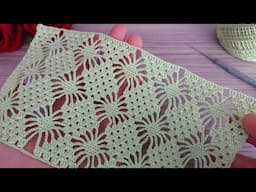 Wonderful Flower Crochet Lace Pattern 🌸 Beginner-Friendly Tutorial for 2025
