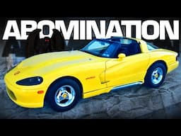 This Dodge Viper C3 Corvette is a cryptid or whatever