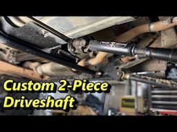 One Piece VS Two Piece Driveshaft, which is better and why?