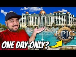 Can You Do ALL Of Epic Universe In Just ONE DAY? Epic Universe One Day Guide!
