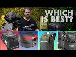 Backpack vs Tank Bag vs Rear Luggage | Adventure Riding for Beginners