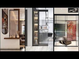 Stylish & Functional Living Room Glass Partition Designs 2025 | Infinity Arch Studio