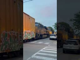 Street Running Train Double DPU, Is That An Echo?  JawTooth shorts