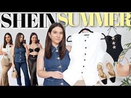 SHEIN SUMMER HAUL 2025 ! Summer Must Have Wardrobe Basics & Outfit Ideas !