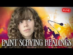 What Do You See in the Ink Blotch? | Paint Splatter Scrying Readings with a Psychic Medium