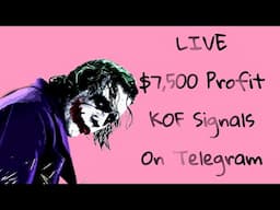 🔥 Live $7,500 Profit Telegram Signals in one day!