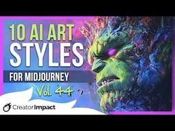 10 OUTSTANDING Midjourney Prompts Styles & Phrases: Vol 44