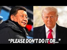 China BEGS Trump to ABANDON Taiwan or There’s a Disaster in China