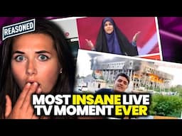 Iranian State Media BOMBED Live On Air 💥