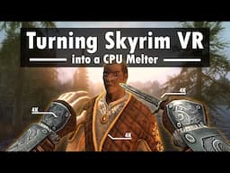 Skyrim VR at Max Settings on a 5080 melted my CPU
