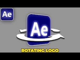 3D Rotating Logo in After Effects | Spinning Logo Animation