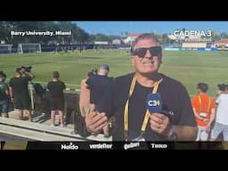 BOCA Y SU DEBUT ANTE BENFICA | Ander Herrera, Lucas Blondel y Malcom Braida | Cadena 3 en MIAMI