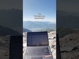 Sorry not sorry :) #mammut #mountains #mountainlife #mountainlovers #remotework #homeoffice
