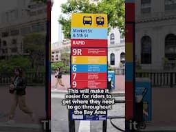 New test signs to help riders navigate transit installed at Powell Street Station