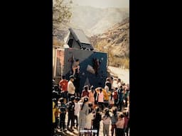 An incredible climbing challenge