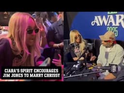 Ciara CRASHES Jim Jones BET Interview To "G Check" Him About Marrying Chrissy Lampkin