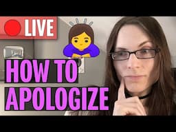 Sunday Q&A | Is Apologizing All That's Needed?
