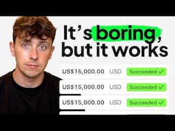 I Made $600k In 90 Days Doing The Boring Work