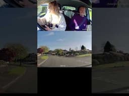 The Staring Mirror Check of Doom # drivinglesson #driver #learnerdriver
