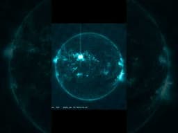 Earth Directed Solar Flare‼️