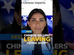 Chinese Sellers Leaving TikTok Shop? #Shorts