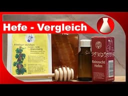 Der Hefe-Vergleich - Steinberg-Hefe ungeeignet für Met? Trockenhefe und Flüssighefe - Fermentastisch