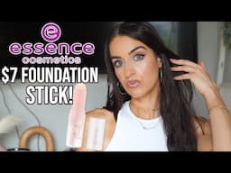 *NEW* ESSENCE COSMETICS FOUNDATION STICK | DRUGSTORE MAKEUP FINDS