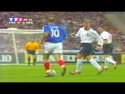 Epic Showdown: Zidane vs Beckham & Owen – England's Last-Minute Miracle! ( France vs England 2000 )