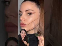 ✨CONTORNEA TU ROSTRO CON UNA REGLA✨ #contour #maquillaje #makeuptutorial #maquillajefacil
