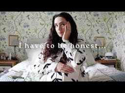 I have to be honest with you...
